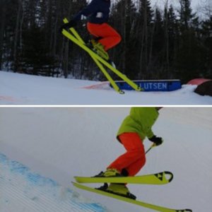 Skiing pics