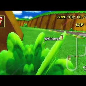 [MKWii] 4DR Clan Record: Mario Circuit (no glitch): 1:23.063 - 4DR☆Jεrοεη